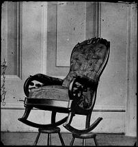Rocking Chair Lincoln Used at Time of Assassination