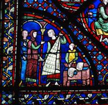 Story of St. James - Sponsored Window at Chartres