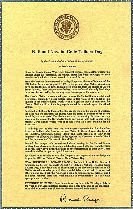 national-navajo-code-talkers-day