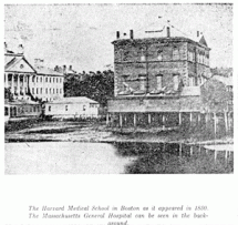 1850 Photo of Harvard Medical School
