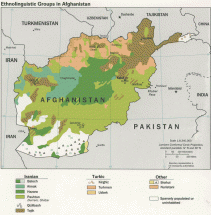 Map of Afghanistan