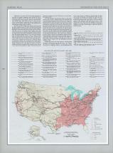 Map of the United States - Early Travel Routes