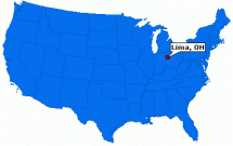 Lima, Ohio - Location of Dillinger Jail Break