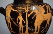 Peleus and Achilles - To Chiron