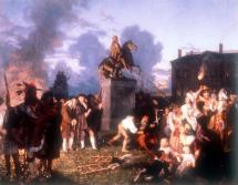 Statue of King George III - Toppled in New York City