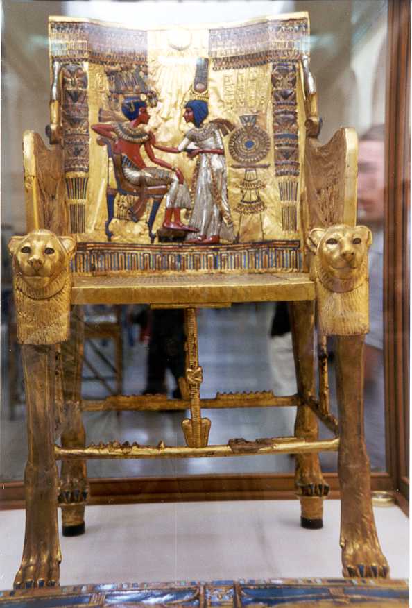 King Tut's Throne