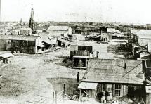 Early Days of Oil Exploration- Gladys City, Texas