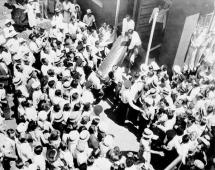 Dillinger's Body - Sent Home in a Wicker Basket