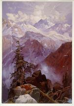 Summit of the Sierras -  by Thomas Moran