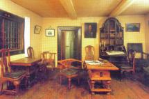 Living Space Inside the Cabin of Peter the Great