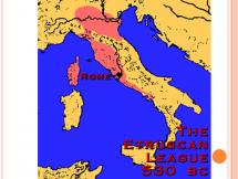 The Etruscan League - 530 B.C.