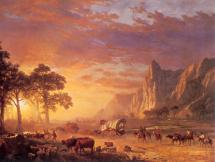 Oregon Trail - by Albert Bierstadt