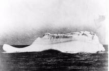 The Iceberg Struck by Titanic