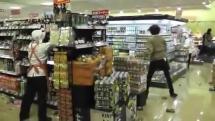 Japan's Earthquake - Chaos in a Grocery Store