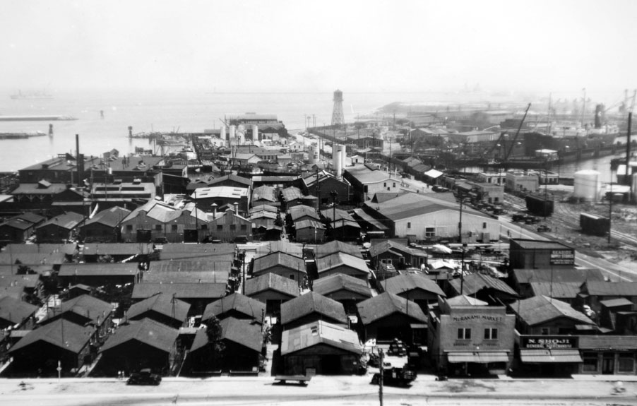 Japanese-American Fishing Village Destroyed at Terminal Island