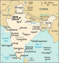 India/Nepal - Map Locator