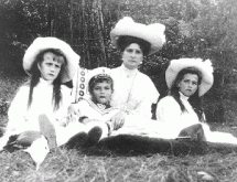 Romanov Children as Youngsters - 1909