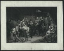 Mayflower Compact - Signing the Document