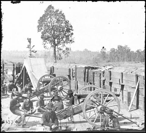 Confederate Fort in Union Hands