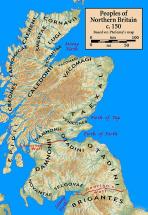Map: Britannia Border with Scotland