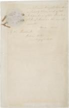 Emancipation Proclamation - Original Signature