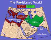 Map of the Pre-Islamic World