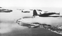 Japanese Airplanes Above Corregidor