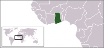 Ghana - Map Locator