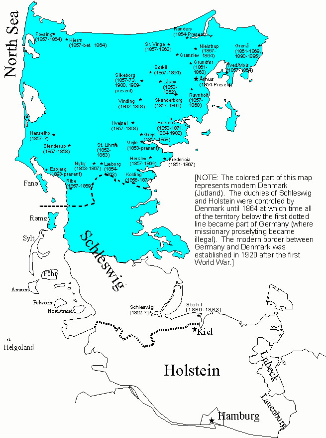 Map Depicting Jutland   6e411963bf 