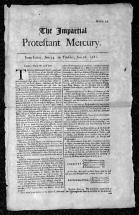 The Protestant Mercury Newspaper