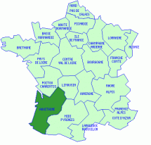 Aquitaine - Map Locator