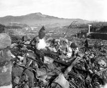 Devastation in Nagasaki