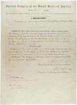 Fifteenth Amendment - Original Proposal