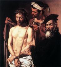 Pilate Addresses the Crowd - by Caravaggio