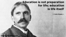 John Dewey Education Quote