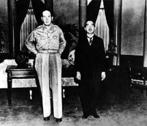 Japanese Surrender - MacArthur and Hirohito