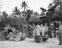 Funafuti - Gathering Place for B-24 Bombers En Route to Nauru