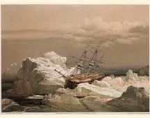 H.M.S. Investigator - Trapped in Ice, August of 1851