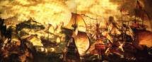 Battle of Gravelines - Attack Following the Fire Ships