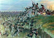 Patriots Storm the Redcoats at Yorktown - Decisive Battle