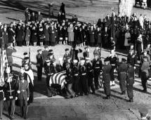 JFK's Coffin Delivered to His Grave Site
