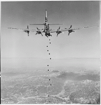 B-29 Bombing Run - Korean War
