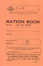 Australia - A Child's Ration Book