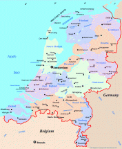 Leiden - Map Locator