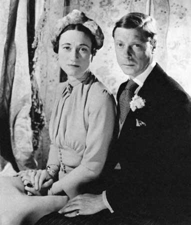 David, Prince of Wales with Wallis Simpson