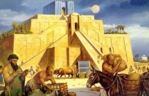 Ur - Artist Rendering of Ziggurat