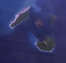 Krakatoa, Indonesia - Seen from Space