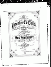 The Drunkard's Child - Song Sheet