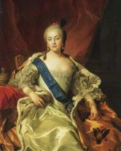 Portrait of Elizabeth - Daughter of Peter the Great