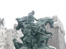 Saladin - Equestrian Statue in Damascus